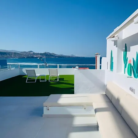 Beachfront Rooftop In Las Canteras Las Palmas de Gran Canaria