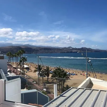Beachfront Rooftop In Las Canteras